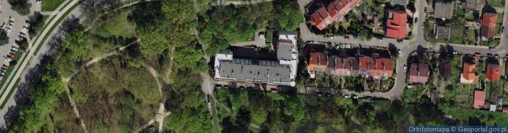 Zdjęcie satelitarne Rostek R., Wrocław