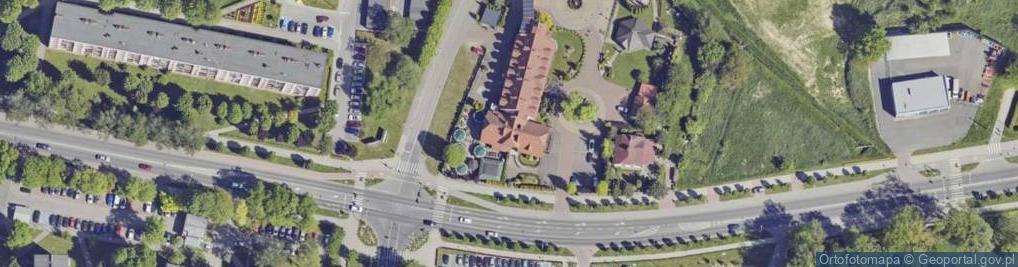 Zdjęcie satelitarne Rotary Klub Oświęcim