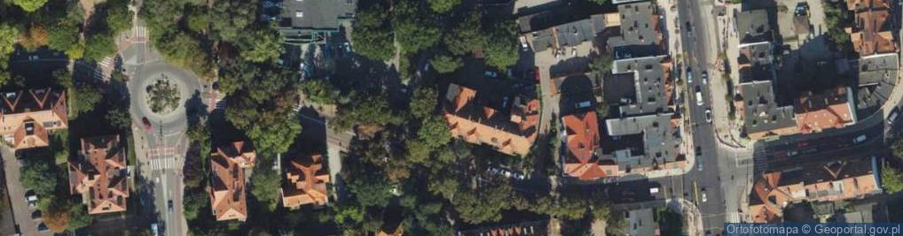 Zdjęcie satelitarne Różany Ogród