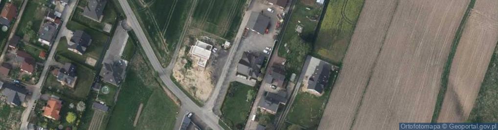 Zdjęcie satelitarne Rozbiórki domów Wodzisław Śląski - Kacprzyk