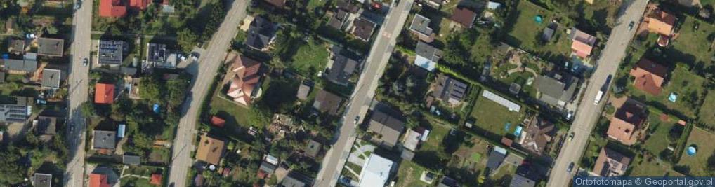 Zdjęcie satelitarne Rozbiórki