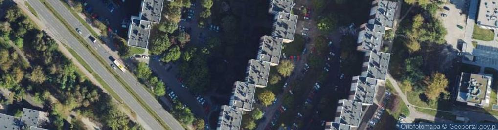 Zdjęcie satelitarne Rozlach Adam Projektowanie i Kosztorysowanie