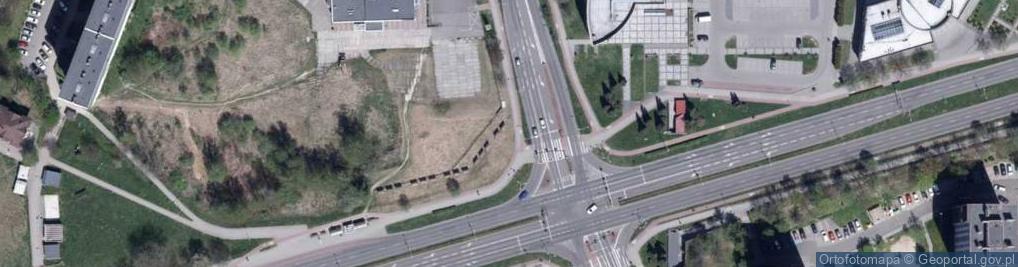 Zdjęcie satelitarne Rożno Centrum Sikora Wyrzykowski