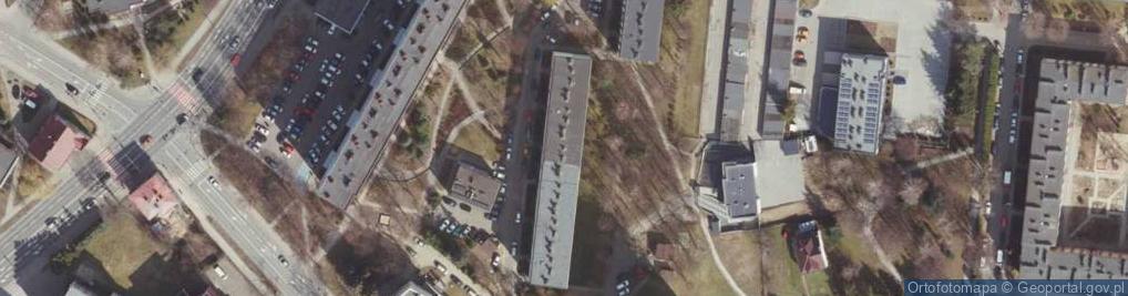 Zdjęcie satelitarne Ruch Oddz Rzeszów Punkt Sprzedaży Detalicznej nr 11 Ajent