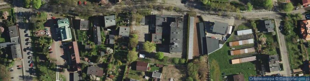 Zdjęcie satelitarne Rudzkie Stowarzyszenie Amazonek Relaks z Siedzibą w Rudzie Śląskiej