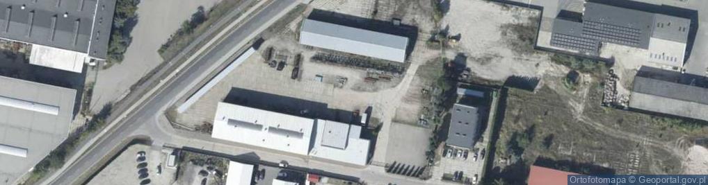 Zdjęcie satelitarne Rufi Polska