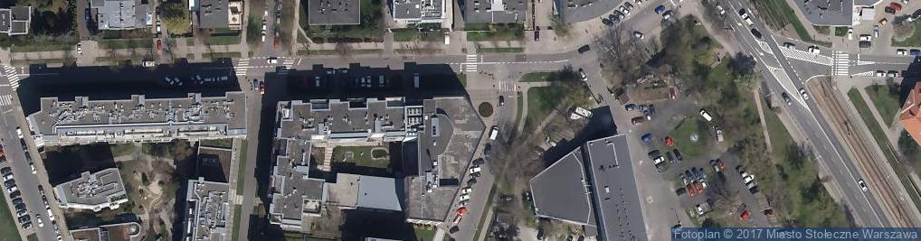 Zdjęcie satelitarne Rynek Kolejowy