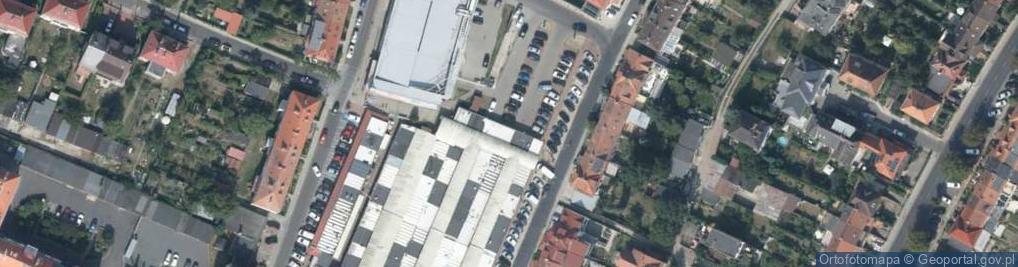 Zdjęcie satelitarne Rynek