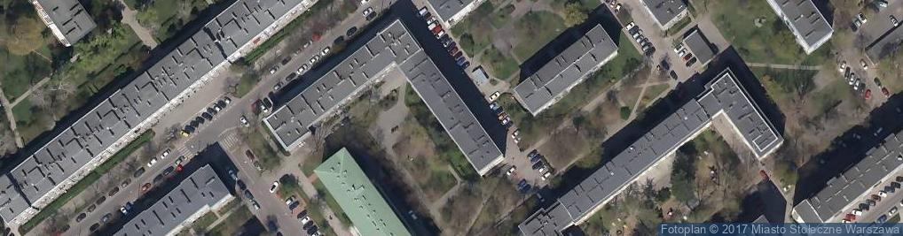 Zdjęcie satelitarne Rynkowe Przedsiębiorstwo Wielobranżowe Grokam