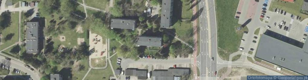 Zdjęcie satelitarne Ryszard Januszkiewicz Zakład Usług Geologicznych Kem