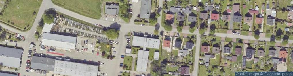 Zdjęcie satelitarne Ryszard Łopusiewicz Przedsiębiorstwo Proj.-Usług.Abrys