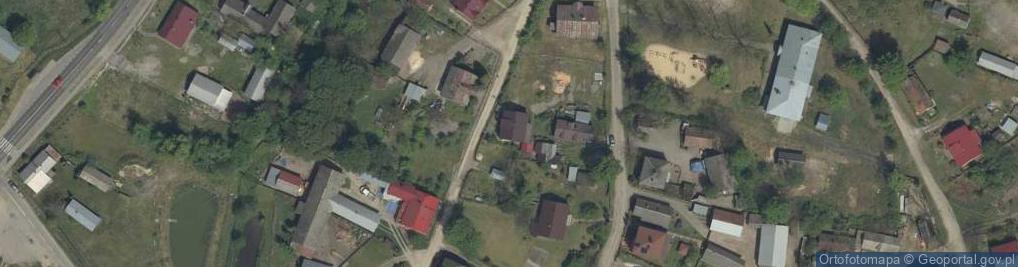 Zdjęcie satelitarne Rzym.-Kat.Parafia św.Michała Archanioła w Płazowie