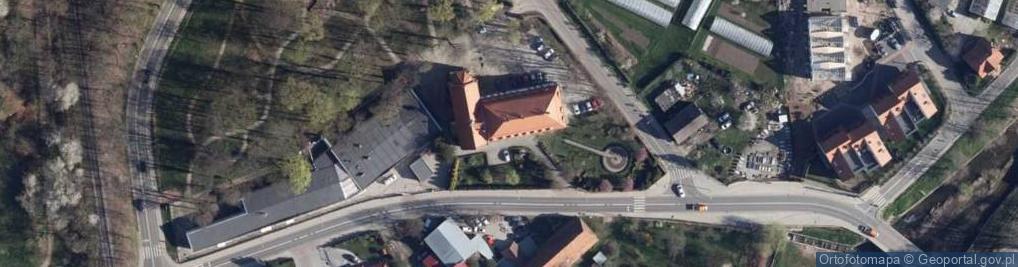Zdjęcie satelitarne Rzymskokatolicka Parafia pw.Najświętszego Serca Pana Jezusa w Świdnicy