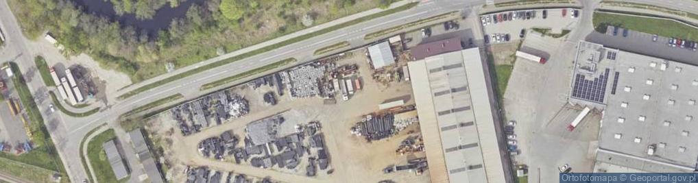 Zdjęcie satelitarne S M B Gaja Dachy Osób Fizycznych Alina Pawowicz Janusz Wydra