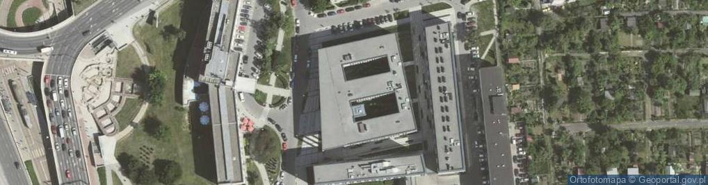 Zdjęcie satelitarne Sąd Apelacyjny w Krakowie