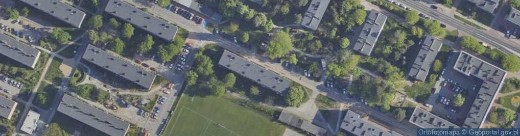 Zdjęcie satelitarne Sad - Bud Piotr Sadura