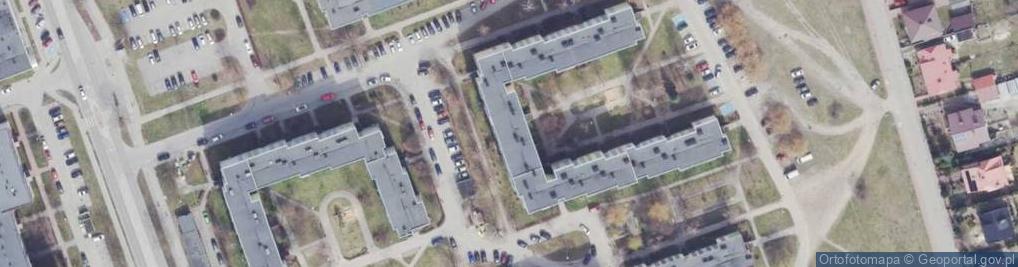 Zdjęcie satelitarne Sad Pol Skup Sprzedaż Export Import Płodów Rolnych