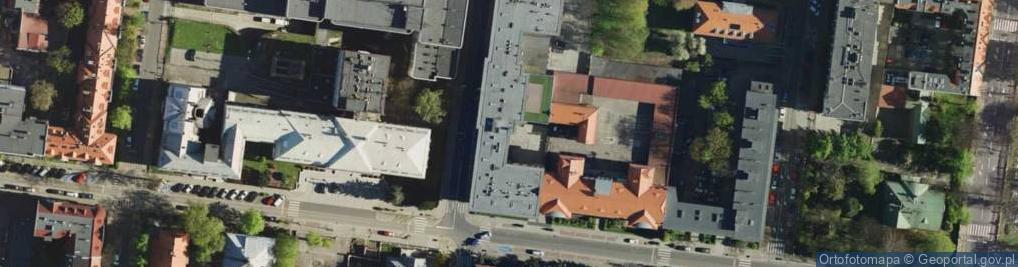 Zdjęcie satelitarne Sąd Rejonowy Katowice Wschód w Katowicach