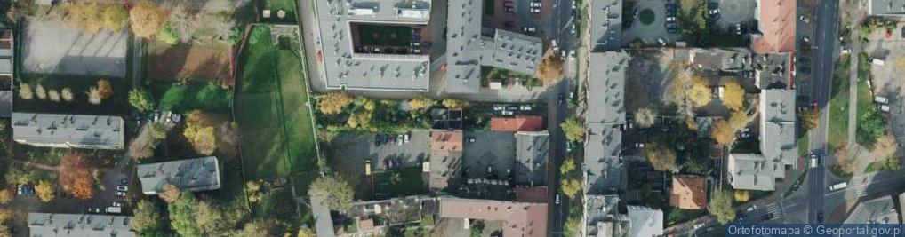 Zdjęcie satelitarne Sąd Rejonowy w Częstochowie