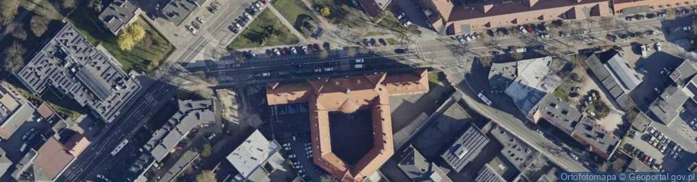 Zdjęcie satelitarne Sąd Rejonowy w Gliwicach