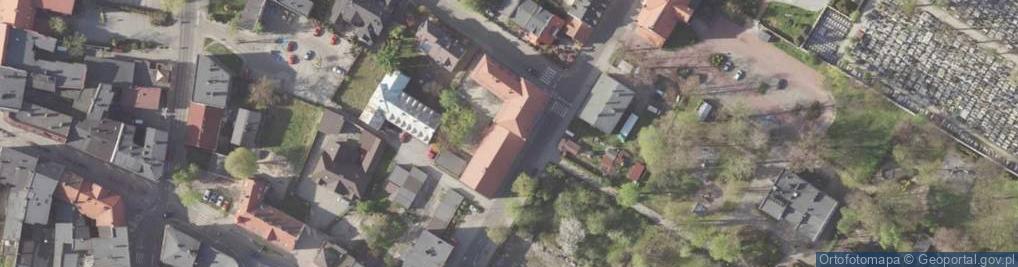 Zdjęcie satelitarne Sąd Rejonowy w Mikołowie