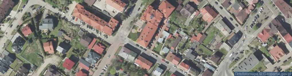 Zdjęcie satelitarne Sąd Rejonowy w Ostrołęce
