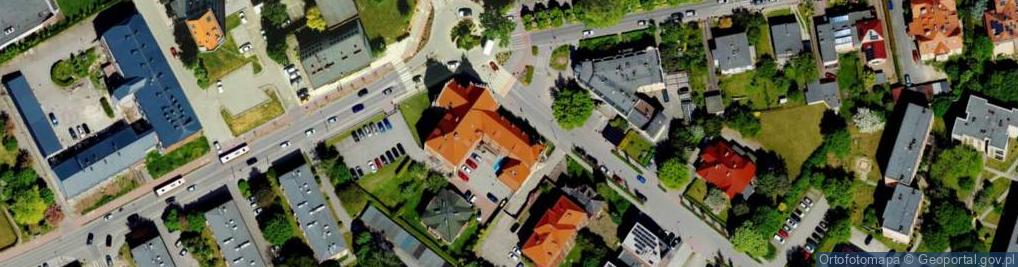 Zdjęcie satelitarne Sąd Rejonowy w Pszczynie