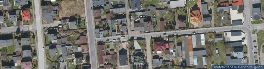 Zdjęcie satelitarne Sadza Zbigniew Woźniak, Ewa Woźniak