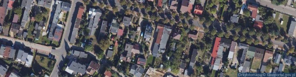 Zdjęcie satelitarne Sad