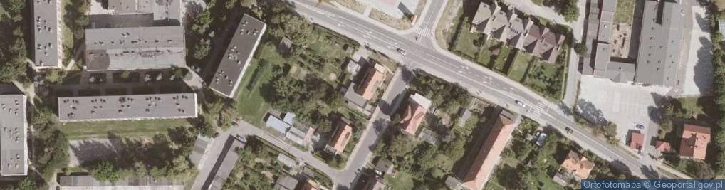 Zdjęcie satelitarne Sajewicz M.Rzeczoznawca Majatkowy, Bystrzyca Kł.
