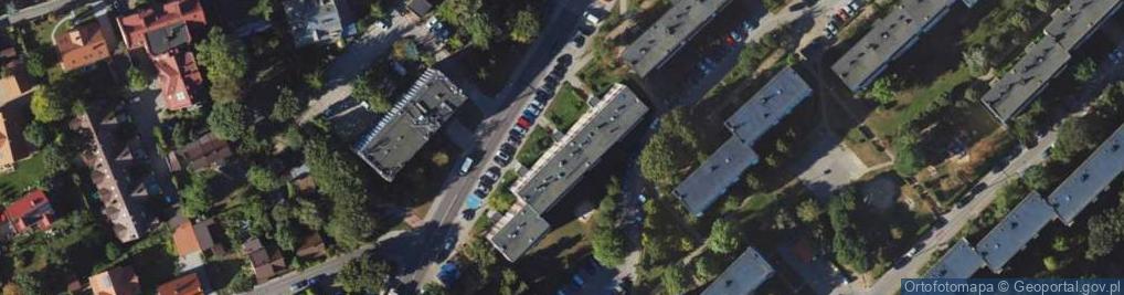 Zdjęcie satelitarne Sakowska Galina Służba Zdrowia Białystok