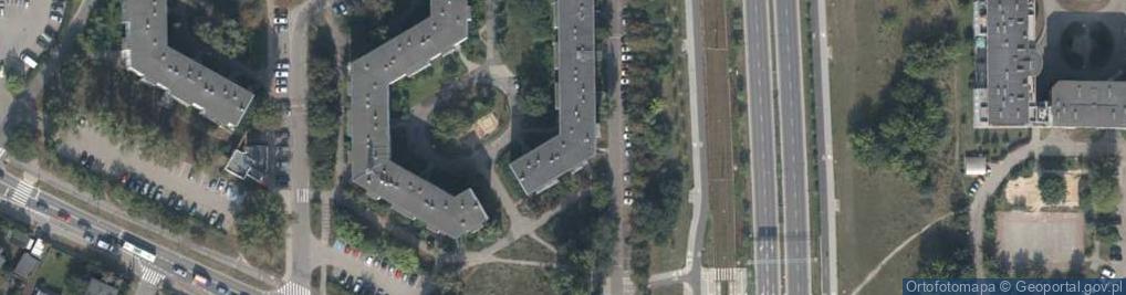 Zdjęcie satelitarne Salon Fryzjerski Ryszard Rubach