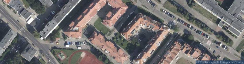 Zdjęcie satelitarne Salon Fryzjersko Kosmetyczny Fryzjernia Avangarda