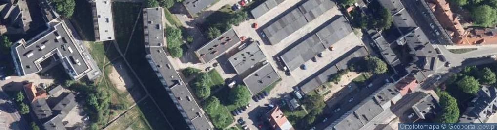 Zdjęcie satelitarne Salon Gier Orbita