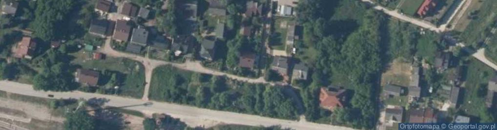 Zdjęcie satelitarne Salon Przemysłowo Budowlany Krzysztof J Łebek Dorota Łebek