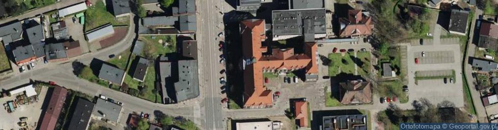 Zdjęcie satelitarne Samodzielny Publiczny Wojewódzki Szpital Chirurgii Urazowej im DR Janusza Daaba w Piekarach Śląskich