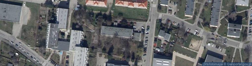 Zdjęcie satelitarne Samodzielny Publiczny Zakład Opieki Zdrowotnej Ośrodek Profilaktyki i Terapii Uzależnień w Ostrowie Wielkopolskim