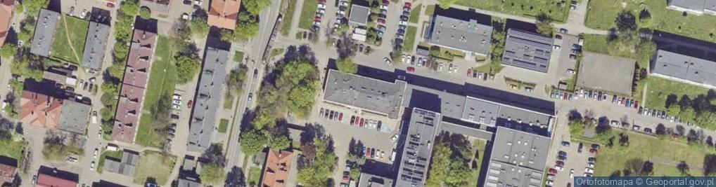 Zdjęcie satelitarne Samodzielny Publiczny Zakład Opieki Zdrowotnej Szpital Miejski nr 2 w Rudzie Śląskiej [ w Likwidacji