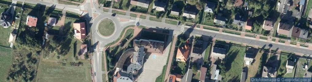 Zdjęcie satelitarne Samodzielny Publiczny Zakład Opieki Zdrowotnej w Skarżysku Kościelnym