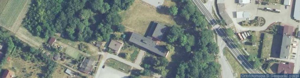 Zdjęcie satelitarne Samorządowa Szkoła Podstawowa w Motkowicach