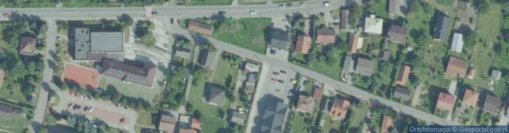 Zdjęcie satelitarne Samorządowe Przedszkole im św Kingi w Podłężu