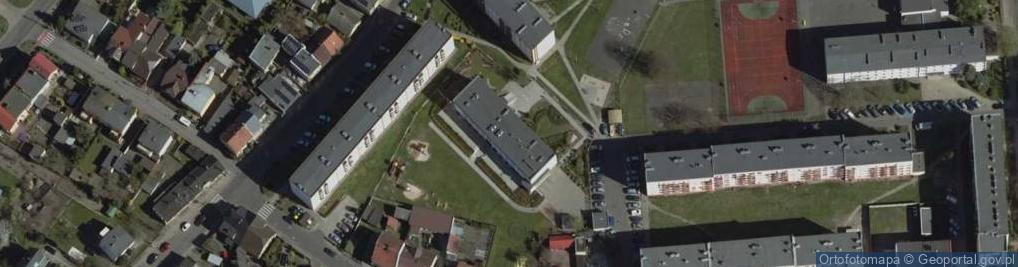 Zdjęcie satelitarne Samorządowe Przedszkole nr 1 im Wandy Chotomskiej w Kościanie
