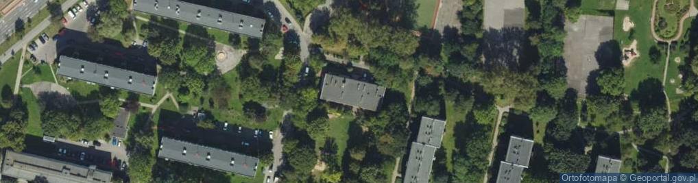 Zdjęcie satelitarne Samorządowe Przedszkole nr 110 im Marii Kownackiej w Krakowie