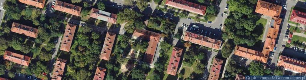 Zdjęcie satelitarne Samorządowe Przedszkole nr 46 w Krakowie Imienia Carola Orffa