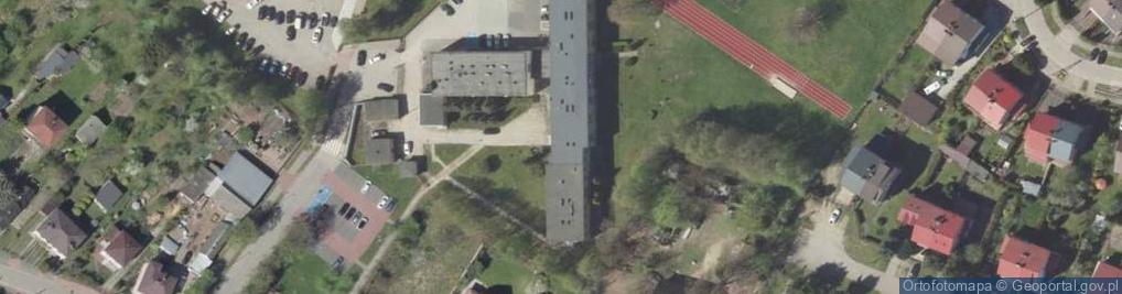 Zdjęcie satelitarne Samorządowy Ośrodek Doradztwa Metodycznego i Doskonalenia Nauczycieli w Łomży