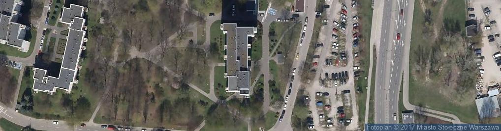 Zdjęcie satelitarne San Labor Agencja Bhp Kwiatkowski Stanisław