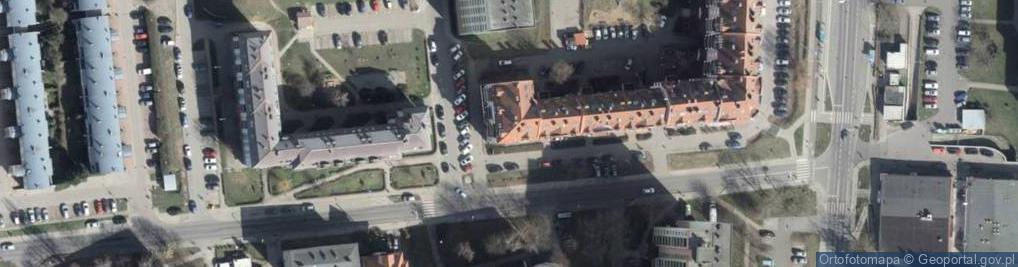 Zdjęcie satelitarne Sanprojekt Artur Marciniak