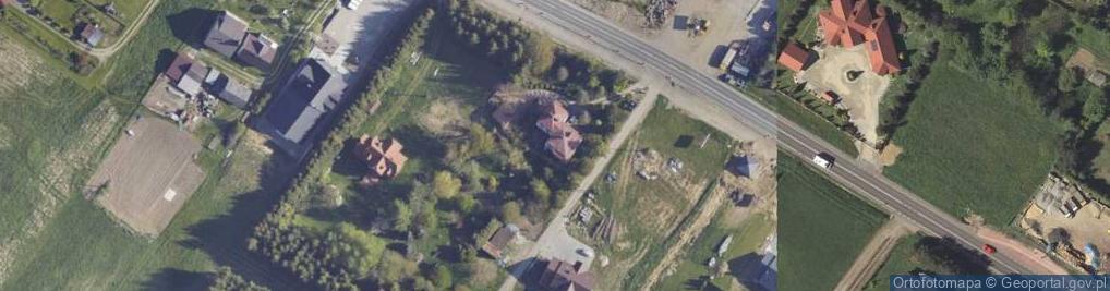 Zdjęcie satelitarne Santech Bieszczady Krystyna Długosz Lucyna Furmanik Sylwia Gładysz