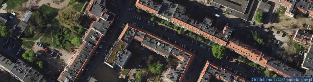 Zdjęcie satelitarne Sawicka E., Wrocław