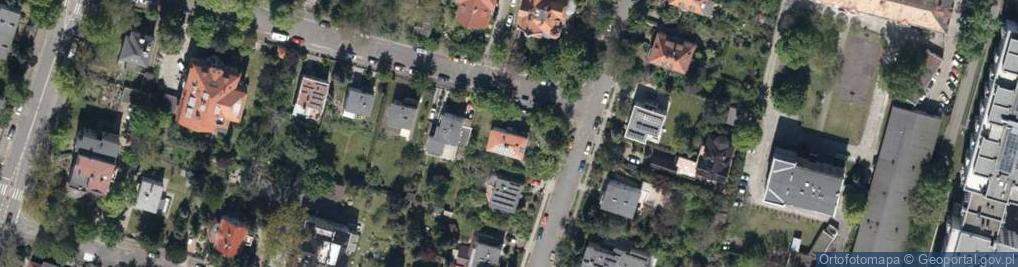 Zdjęcie satelitarne Sawińska E., Wrocław